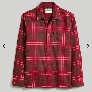 Madewell relaxed fit Flannel